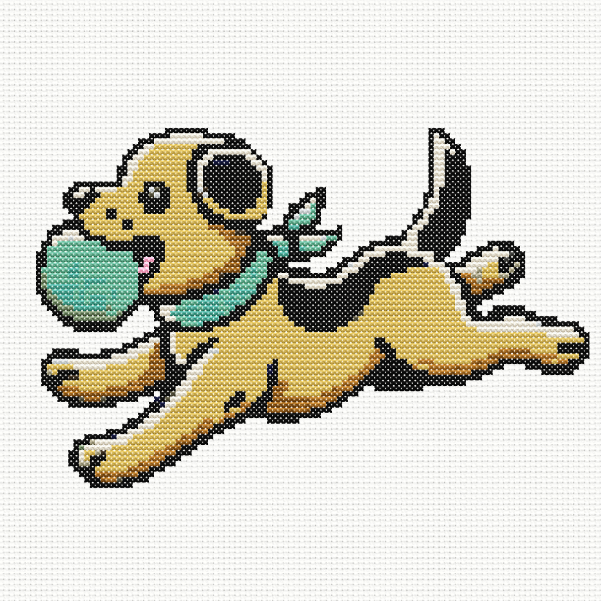 Paws & Play Cross Stitch Pattern