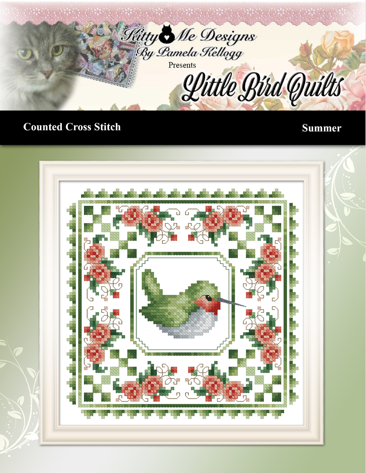 Little Bird Quilts Summer Cross Stitch Pattern