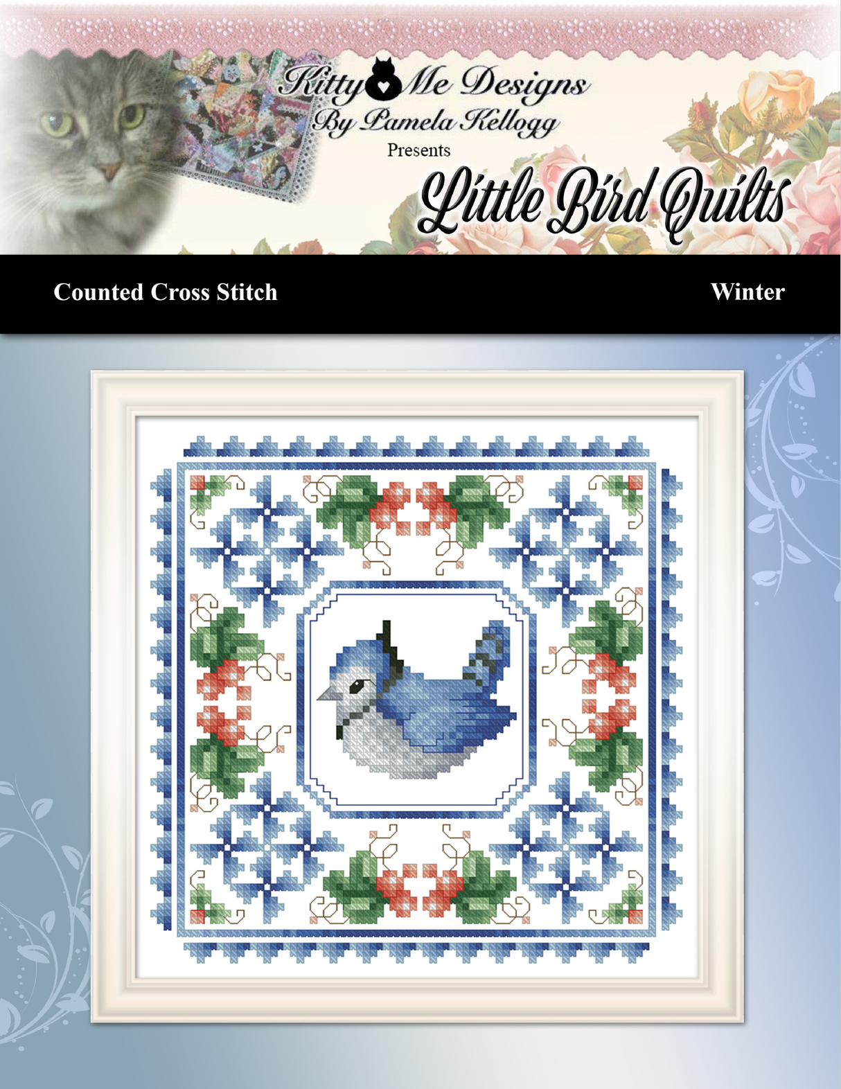 Little Bird Quilts Winter Cross Stitch Pattern