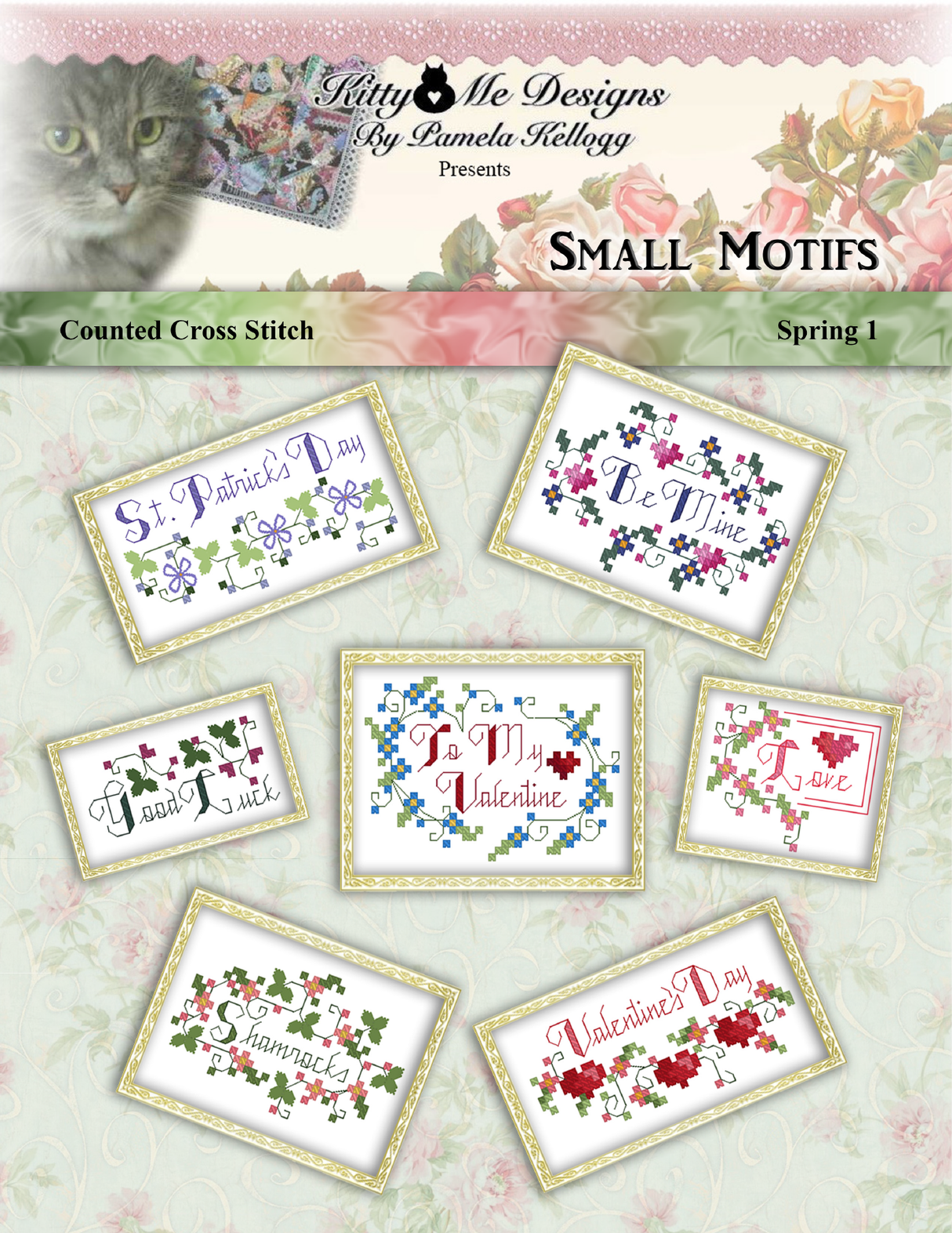 Small Motifs Spring 1 Cross Stitch Pattern