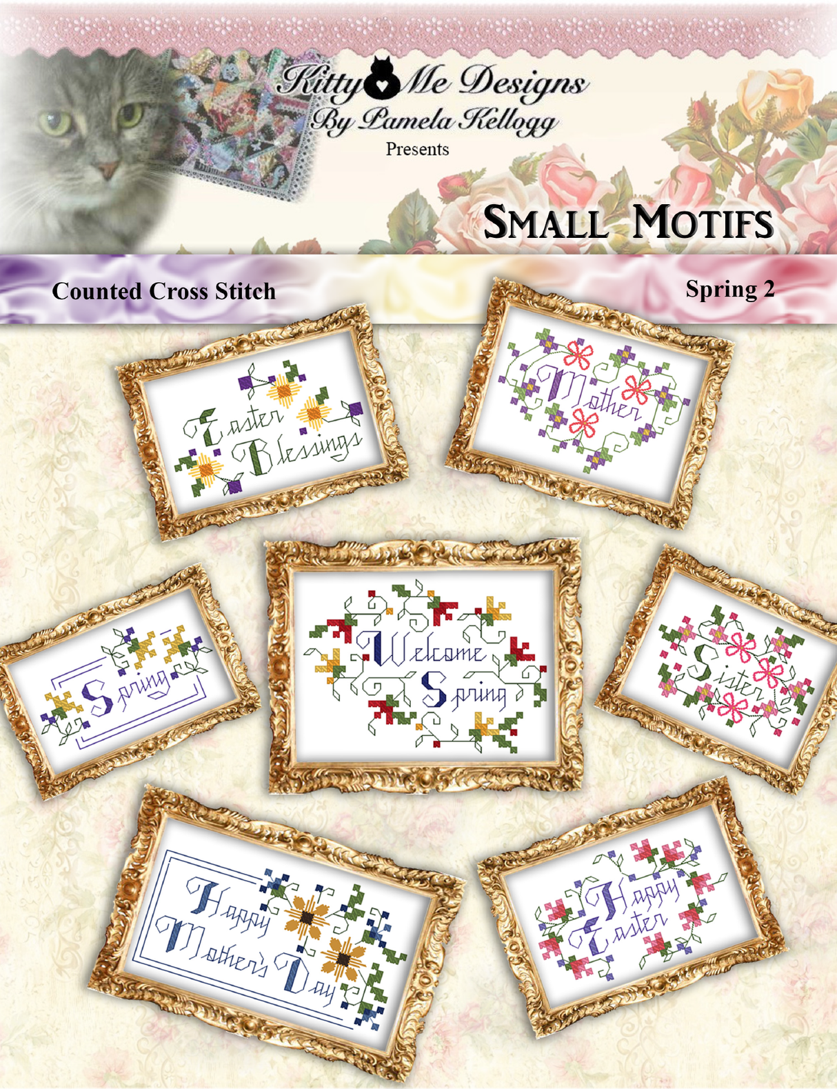 Small Motifs Spring 2 Cross Stitch Pattern