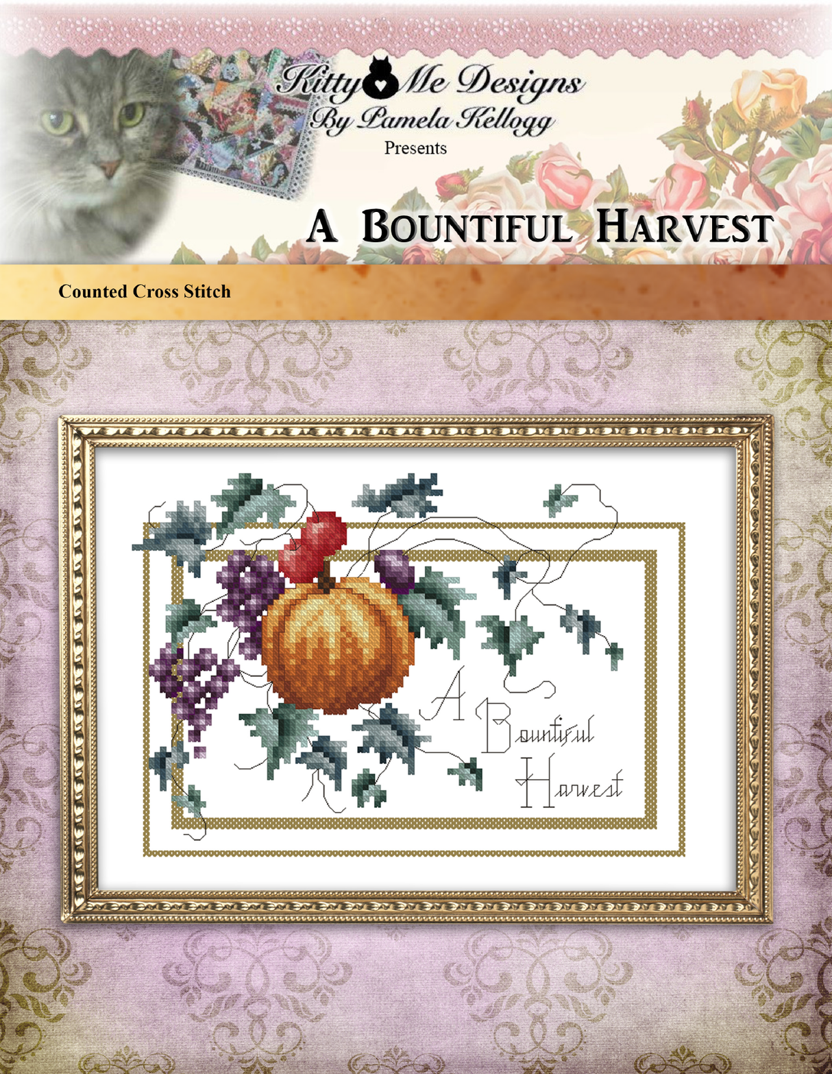 A Bountiful Harvest Cross Stitch Pattern
