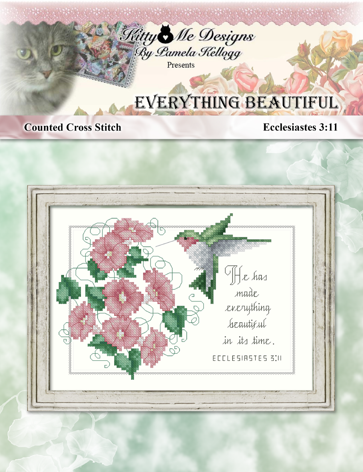 Everything Beautiful Cross Stitch Pattern