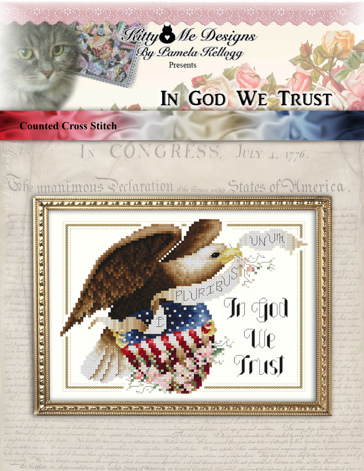 In God We Trust Cross Stitch Pattern