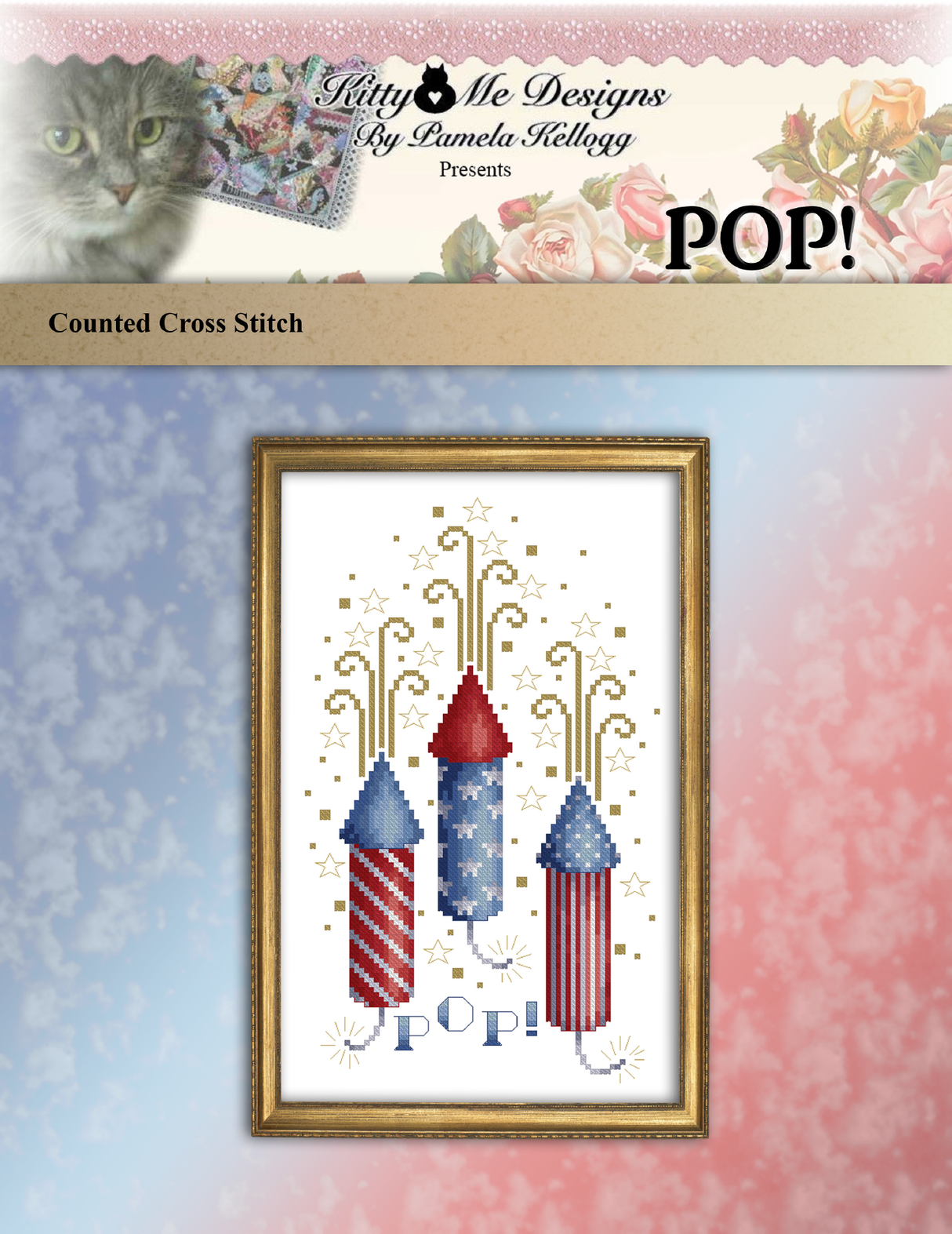 POP Cross Stitch Pattern