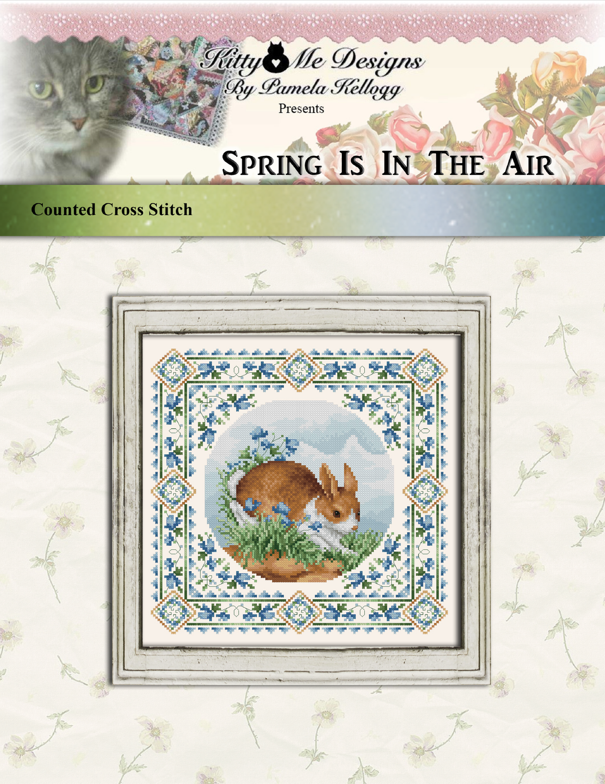 Spring Is In The Air Cross Stitch Pattern