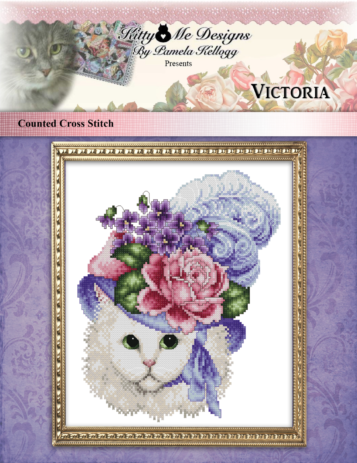 Victoria Cross Stitch Pattern