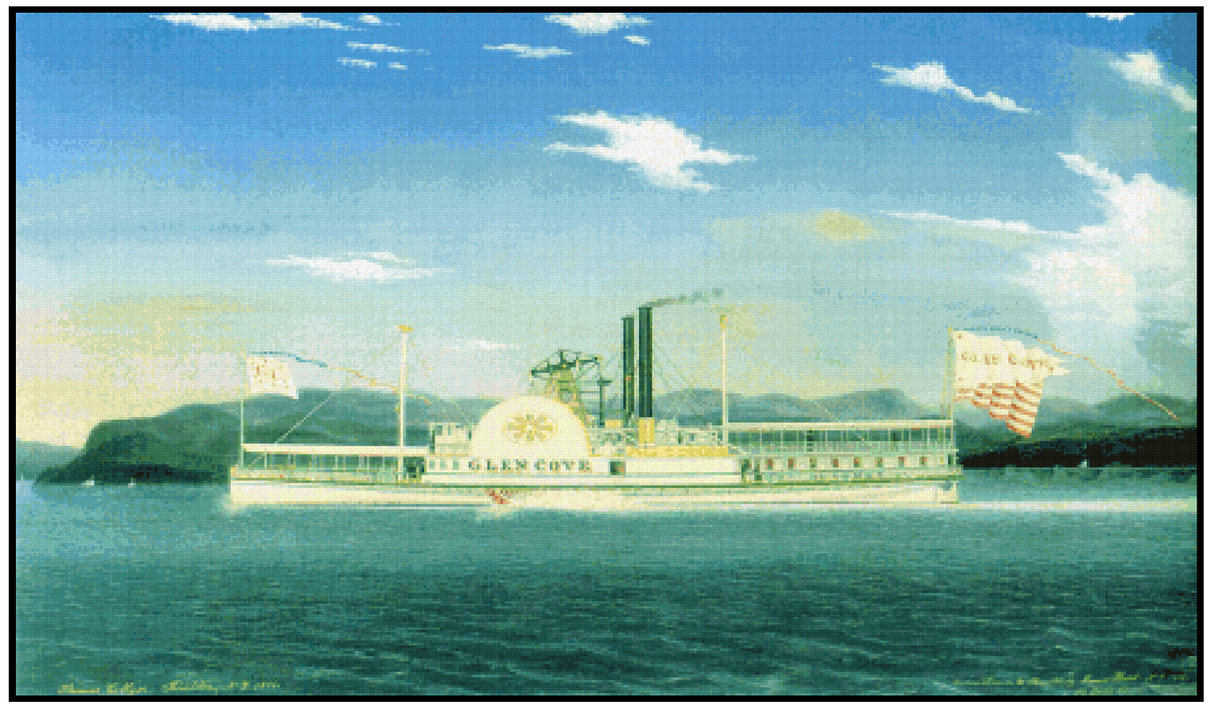 Glen Cove - James Bard Cross Stitch Pattern