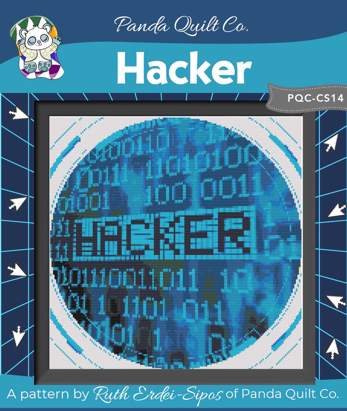 Hacker Cross Stitch Pattern