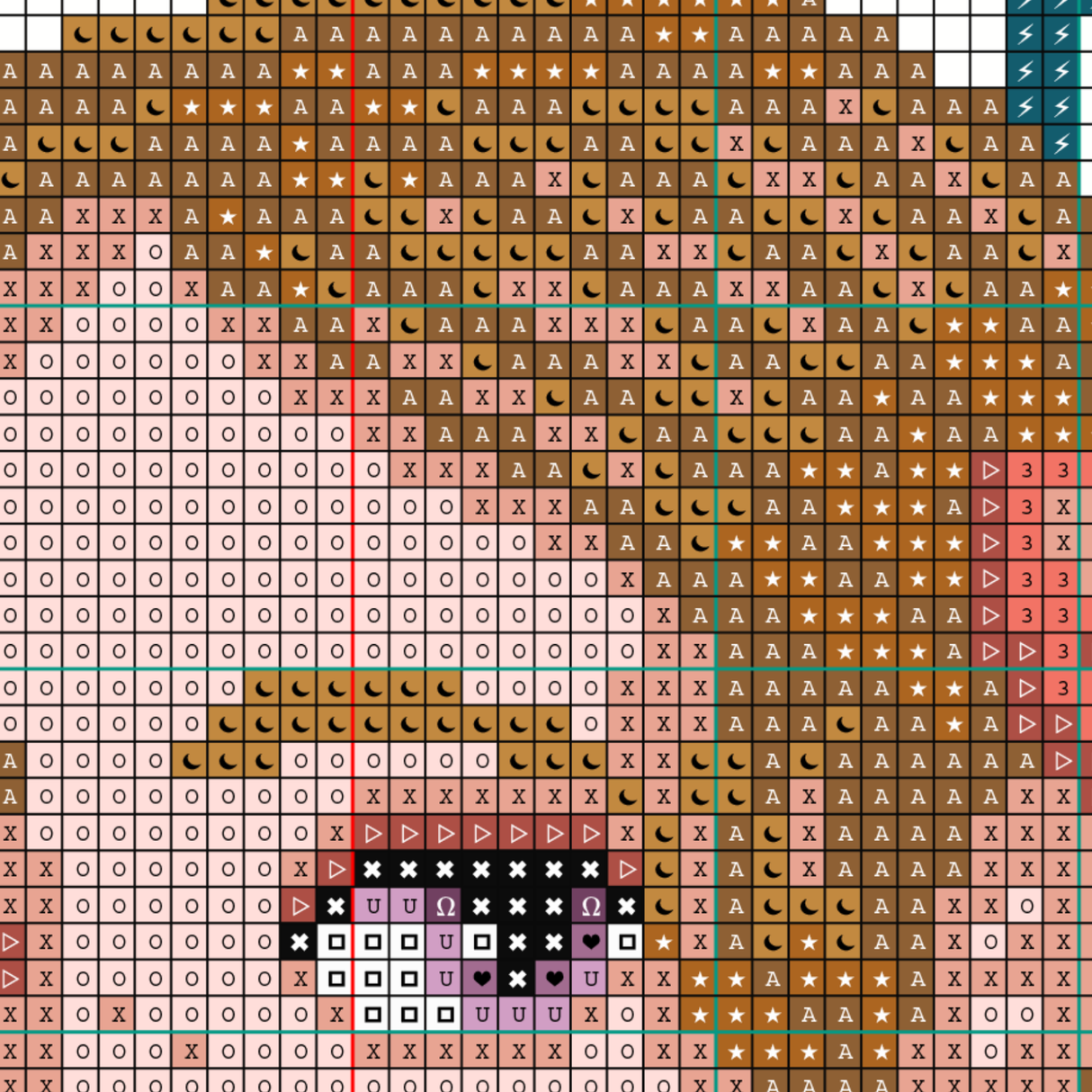 Amy March Little Women Cross Stitch Pattern