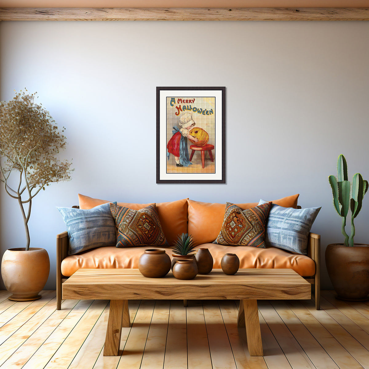 A Merry Halloween Cross Stitch Pattern