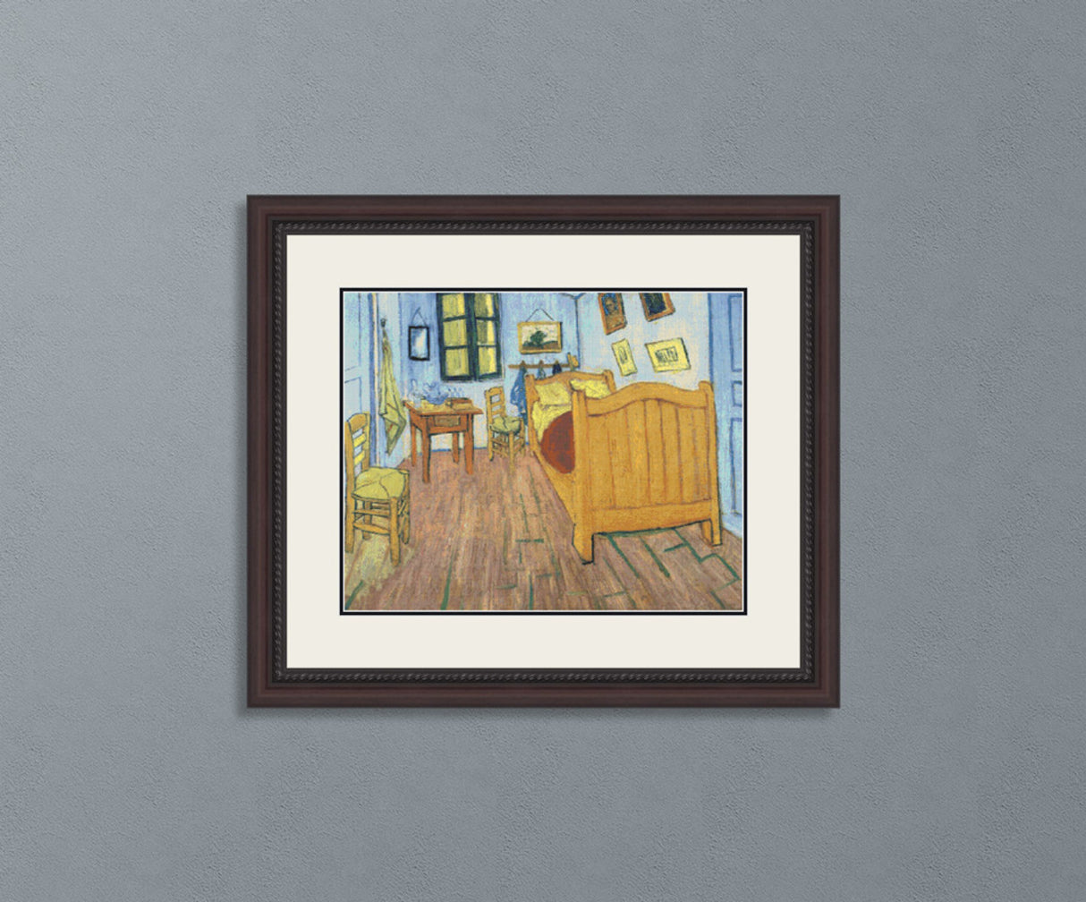 Bedroom at Arles – van Gogh Cross Stitch Pattern