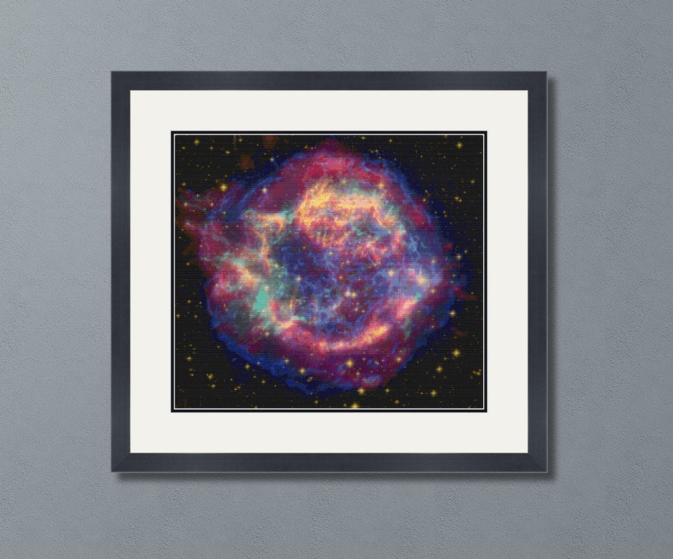 Cassiopeia A Death Becomes Her Cross Stitch Pattern