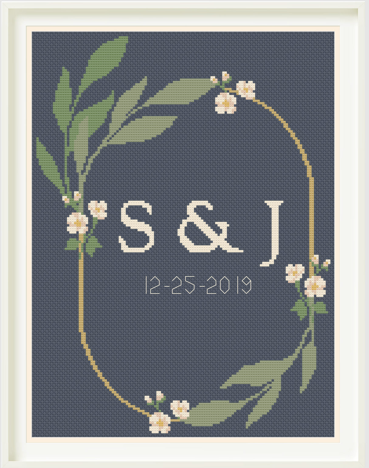 Softly Ever After Sage Green and Cream