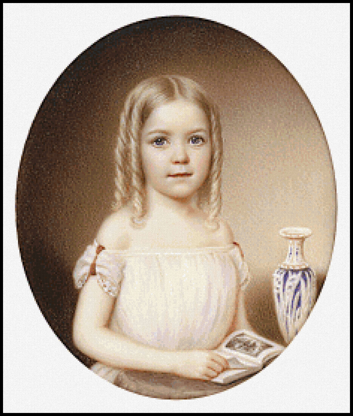 Kate Roselie Dodge John Wood Dodge Cross Stitch Pattern