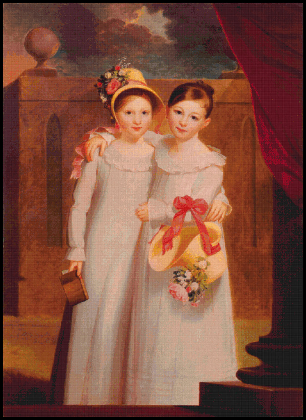 The Ragan Sisters Jacob Eichholtz Cross Stitch Pattern