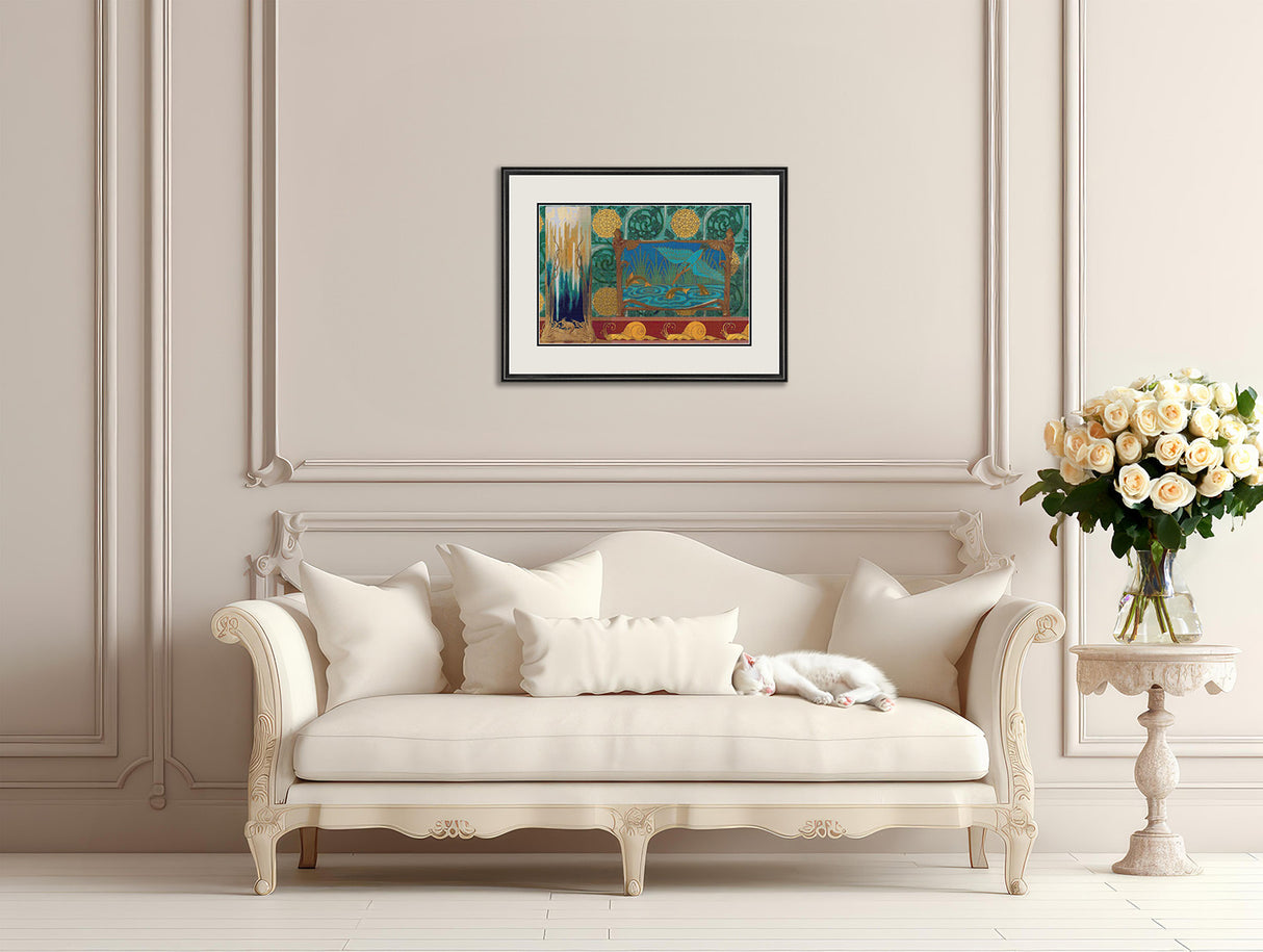 L Animal dans la Decoration Verneuil Cross Stitch Pattern