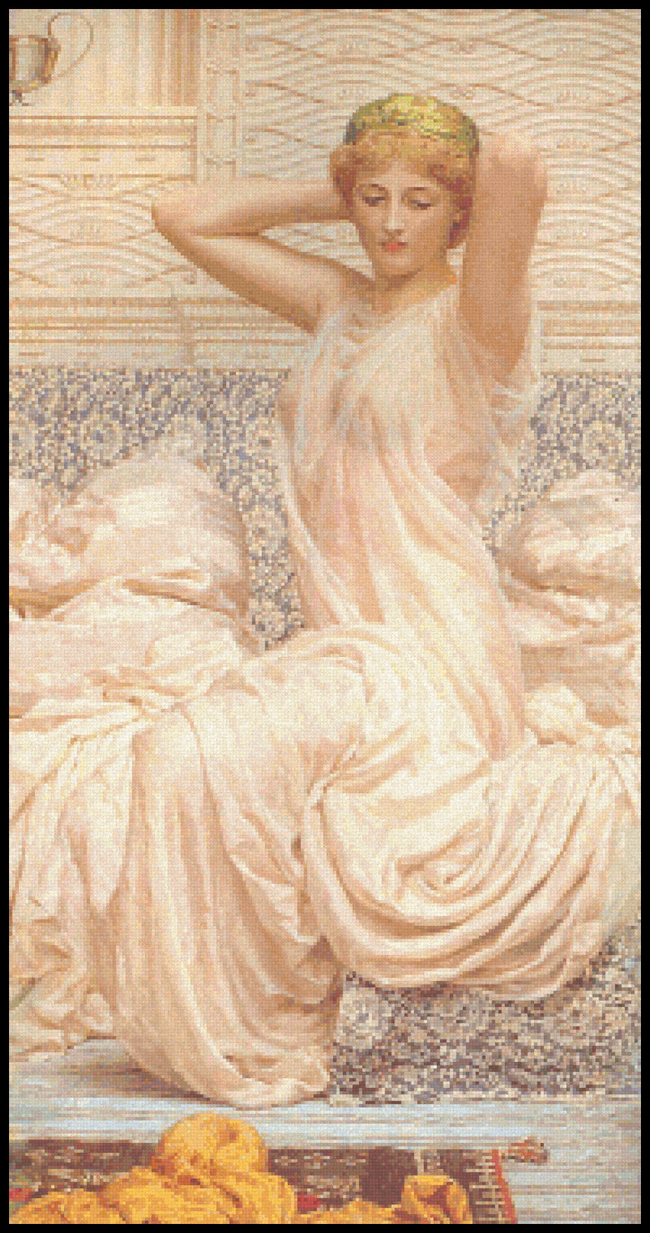 Silver Albert Joseph Moore Cross Stitch Pattern