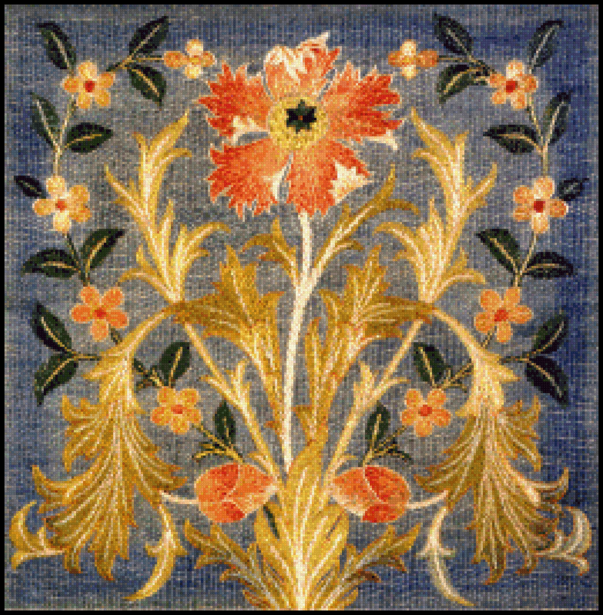 Adelaide II May Morris Cross Stitch Pattern