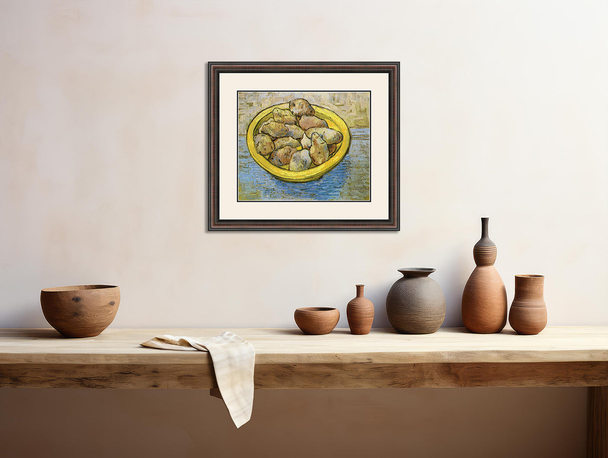 Potatoes in a Yellow Dish – van Gogh Cross Stitch Pattern