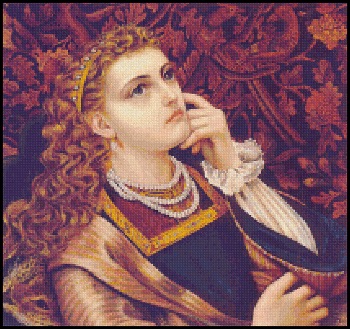 Elaine Emma Sandys Cross Stitch Pattern