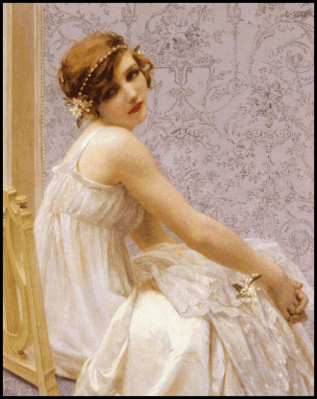 Virginite Guillaume Seignac Cross Stitch Pattern