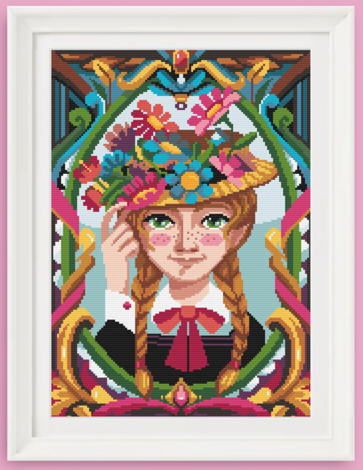 Anne’s Hat Cross Stitch Pattern