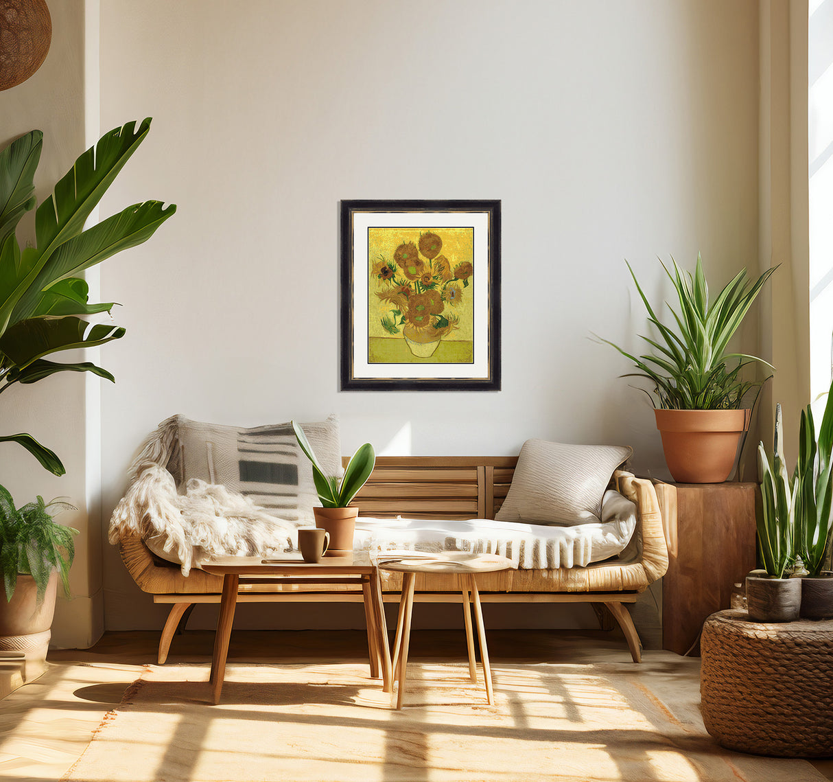 Still Life with Sunflowers Cross Stitch Pattern