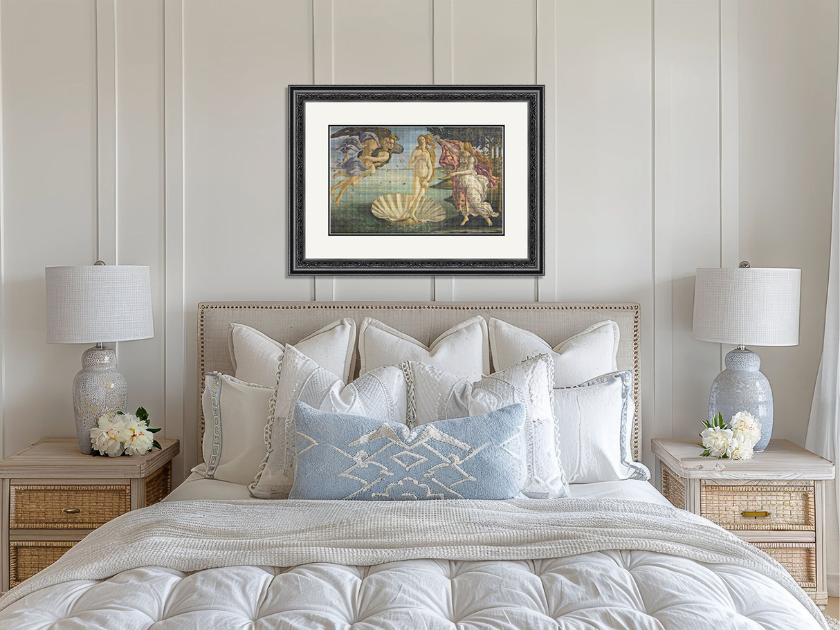 The Birth of Venus Botticelli Cross Stitch Pattern