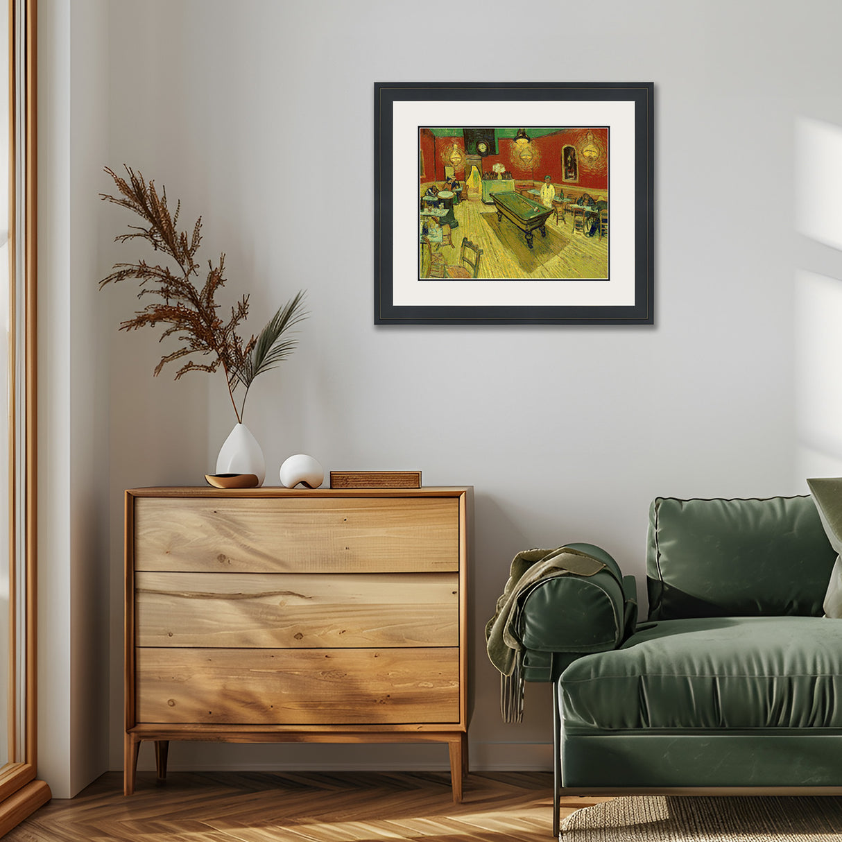 The Night Café van Gogh Cross Stitch Pattern