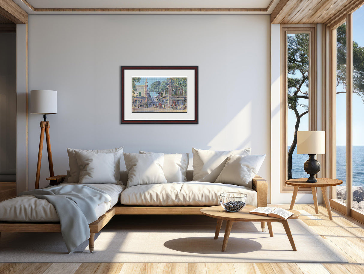 The Street of Blood Delhi North Cross Stitch Pattern