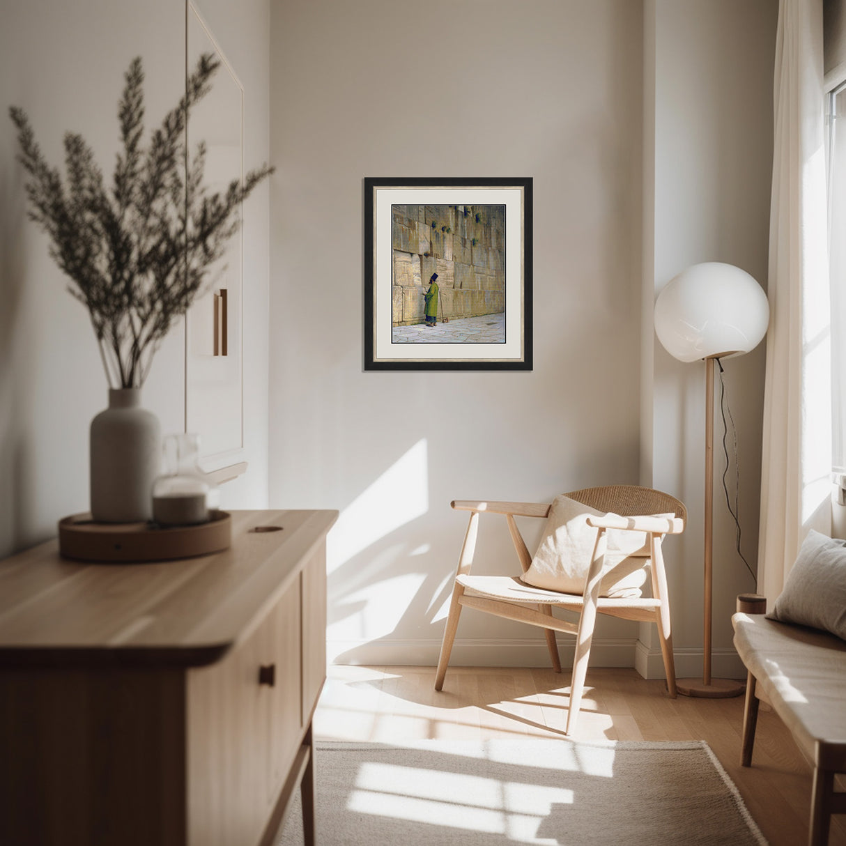 The Wailing Wall Cross Stitch Pattern