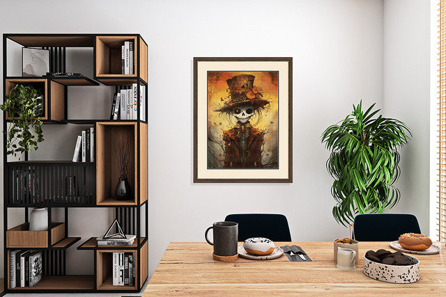 The Grinning Specter Cross Stitch Pattern