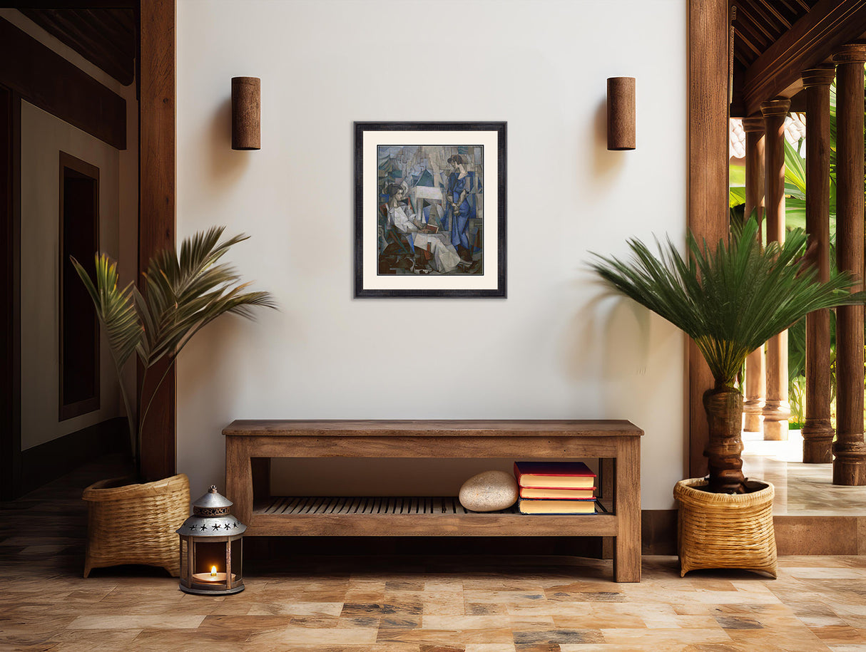 Two Women - Rivera Cross Stitch Pattern