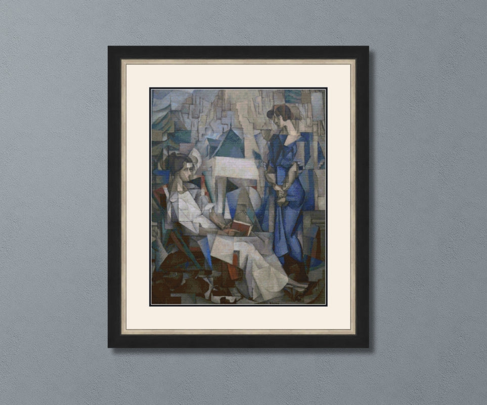 Two Women – Rivera Cross Stitch Pattern