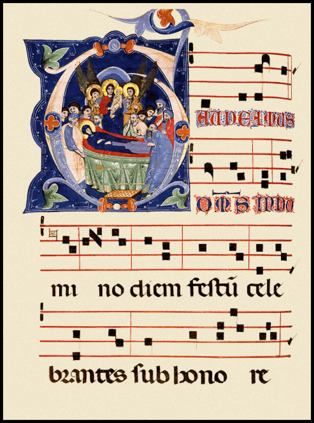 Gaudeamus Unknown (Gerona Bible Master) Cross Stitch Pattern