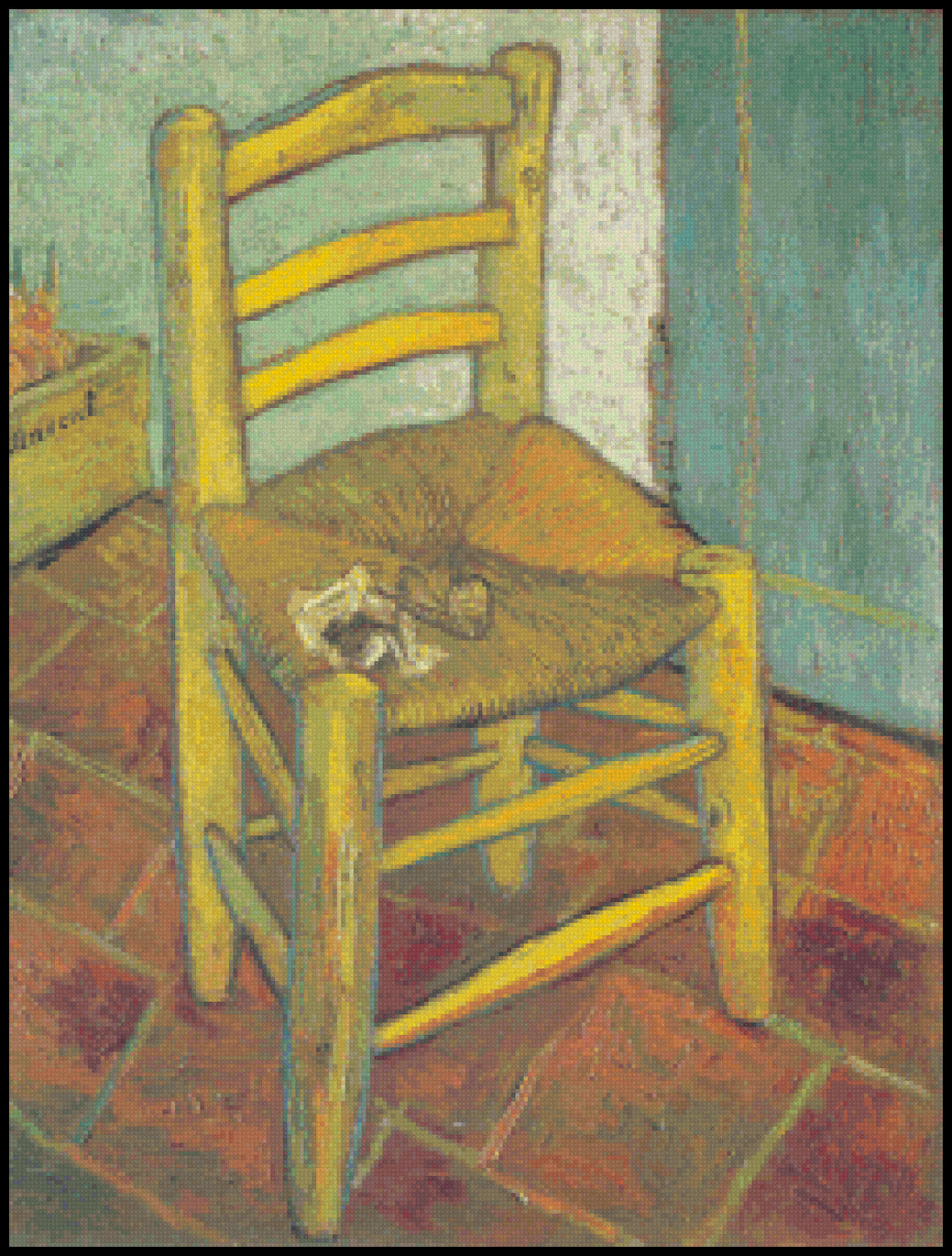 Vincent's Chair Cross Stitch Pattern