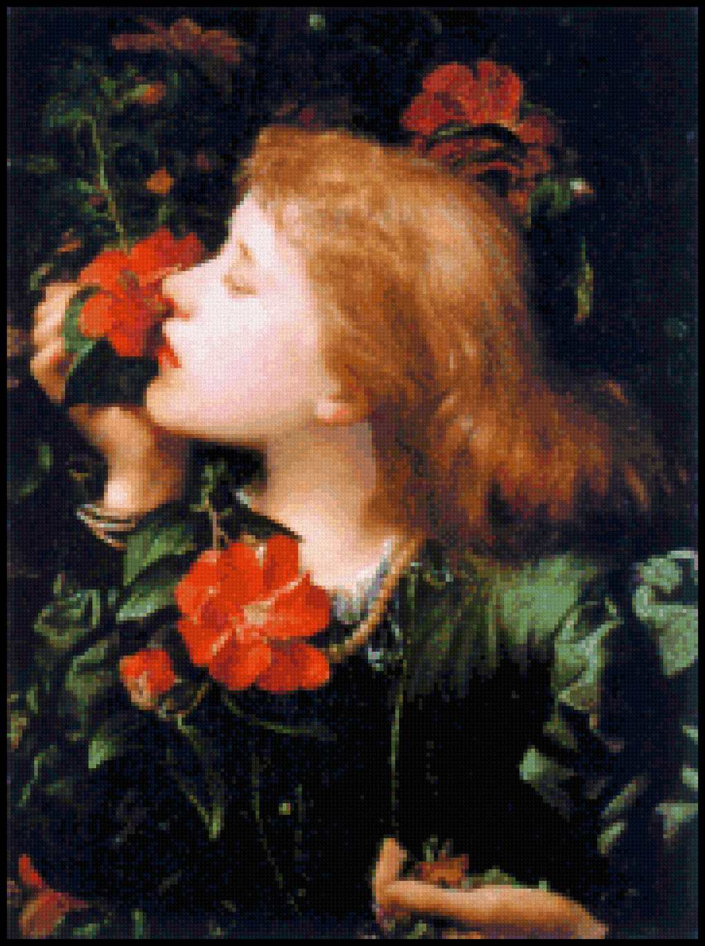 Choosing Cross Stitch Pattern