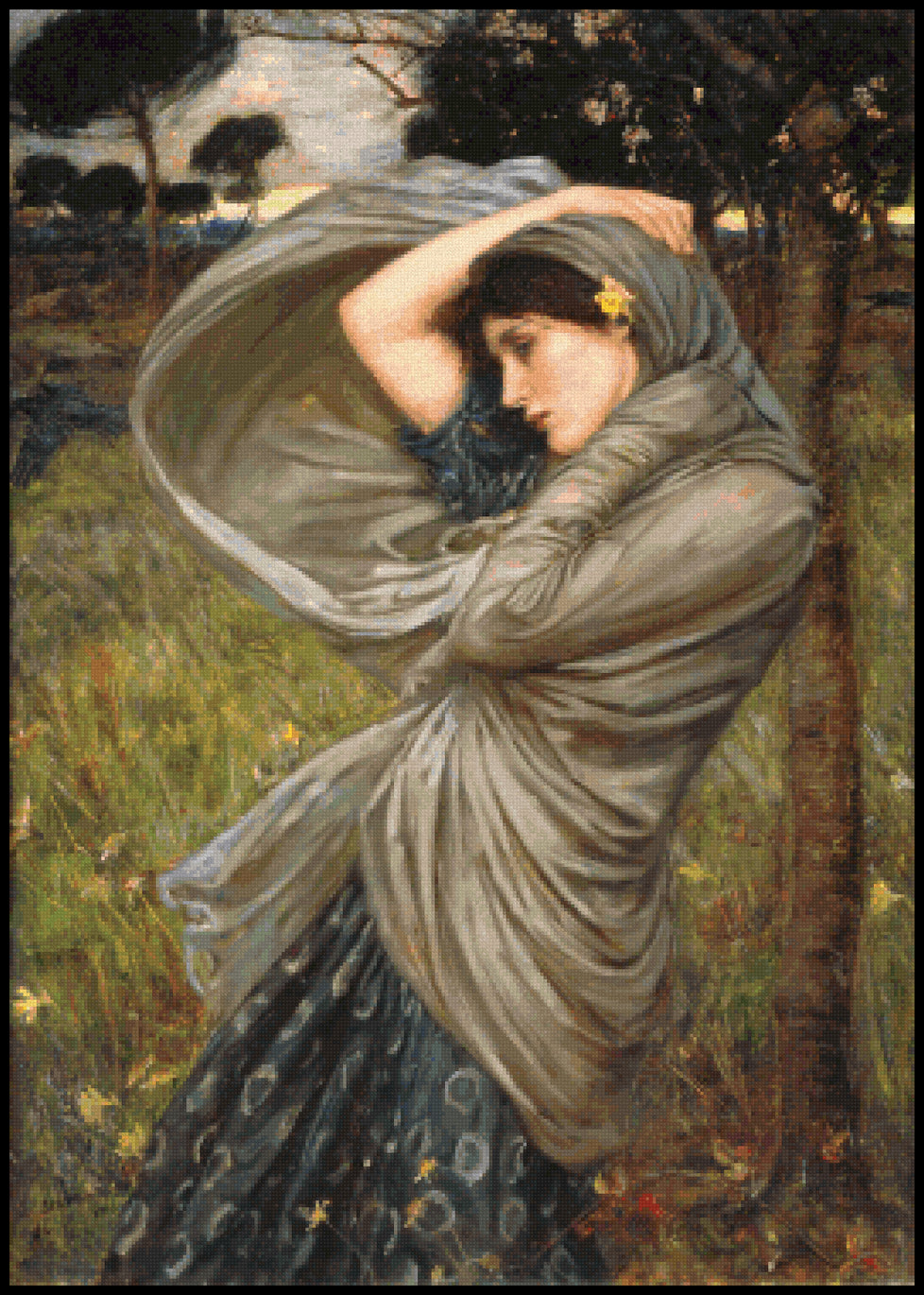 Boreas Cross Stitch Pattern