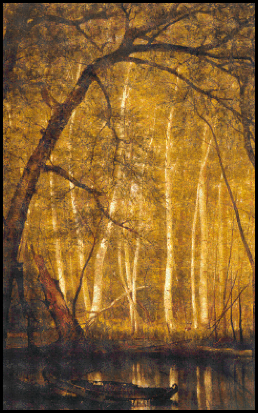 The Old Hunting Grounds Cross Stitch Pattern