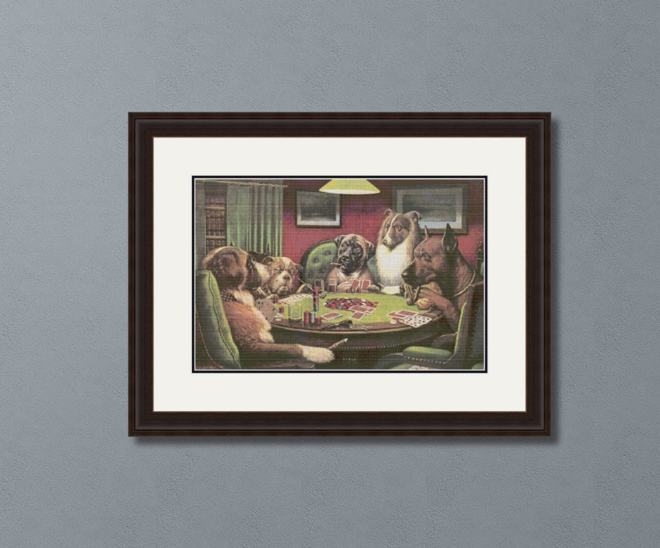 A Bold Bluff Coolidge Cross Stitch Pattern