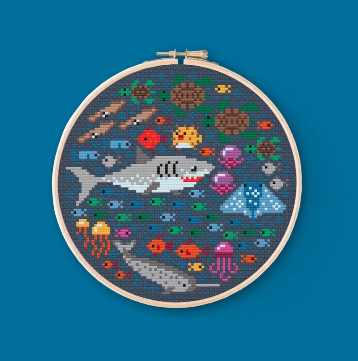 Mini Ocean View 2 Cross Stitch Pattern