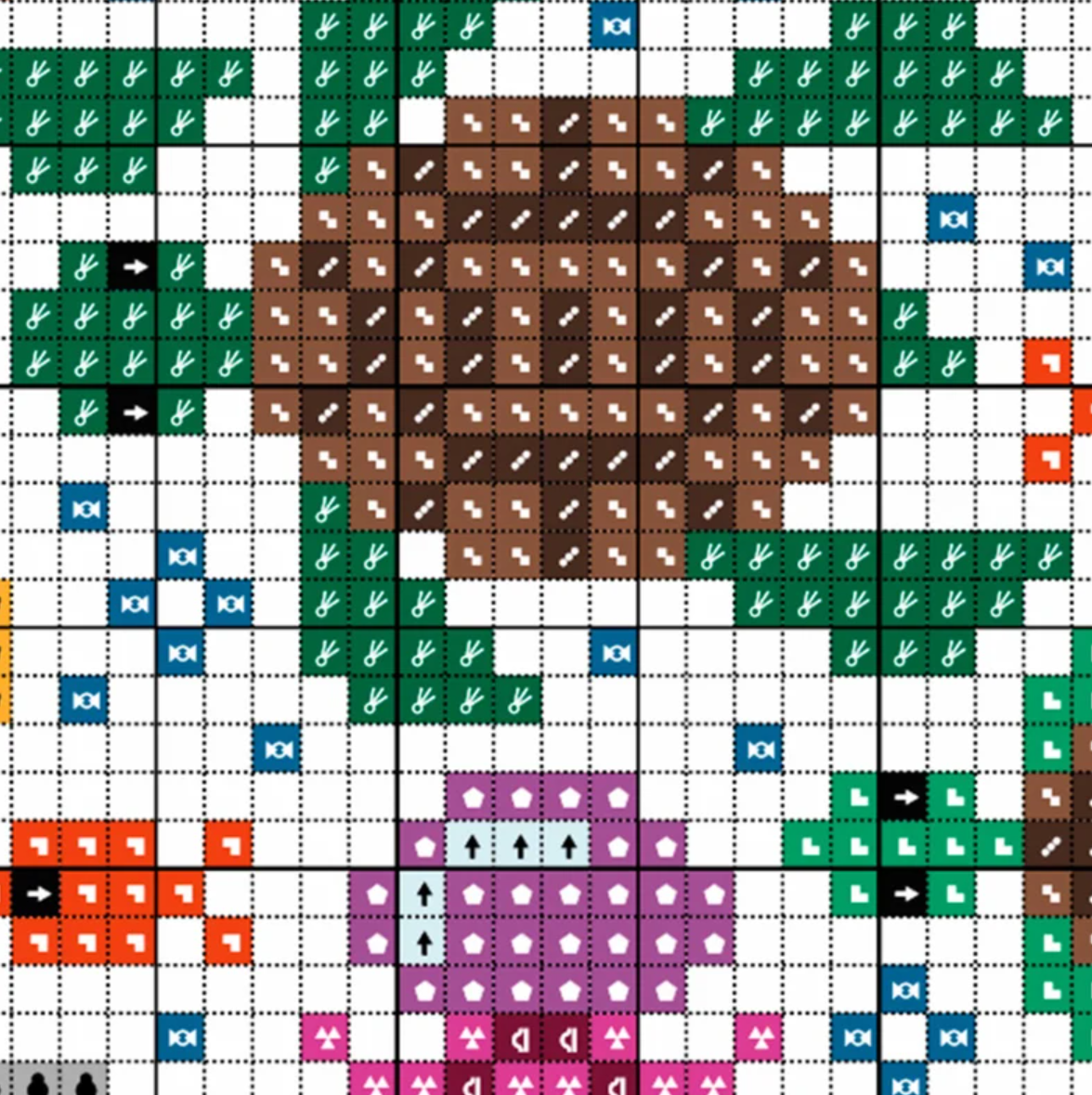 Mini Ocean View 2 Cross Stitch Pattern