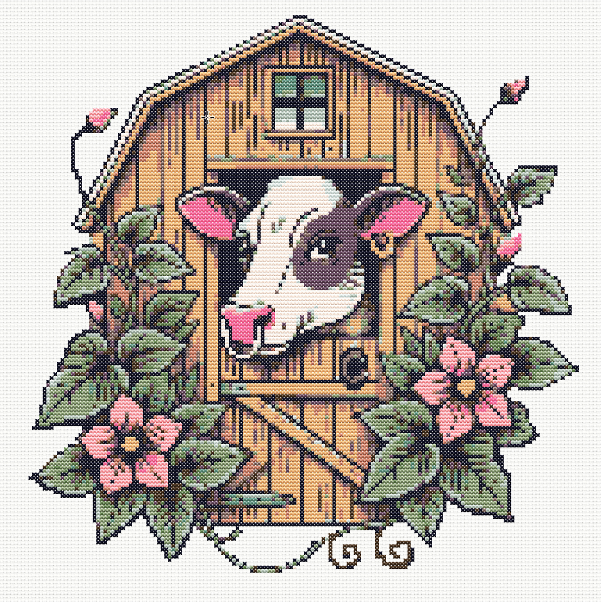 Barnside Gazer Cross Stitch Pattern