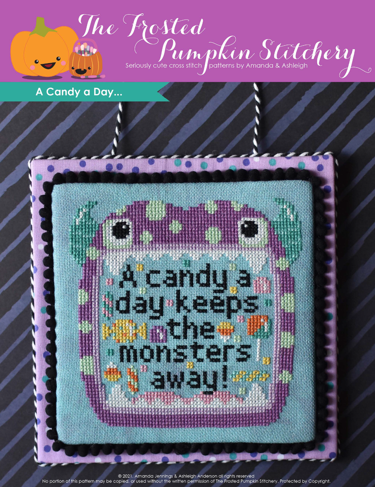 A Candy A Day Cross Stitch Pattern