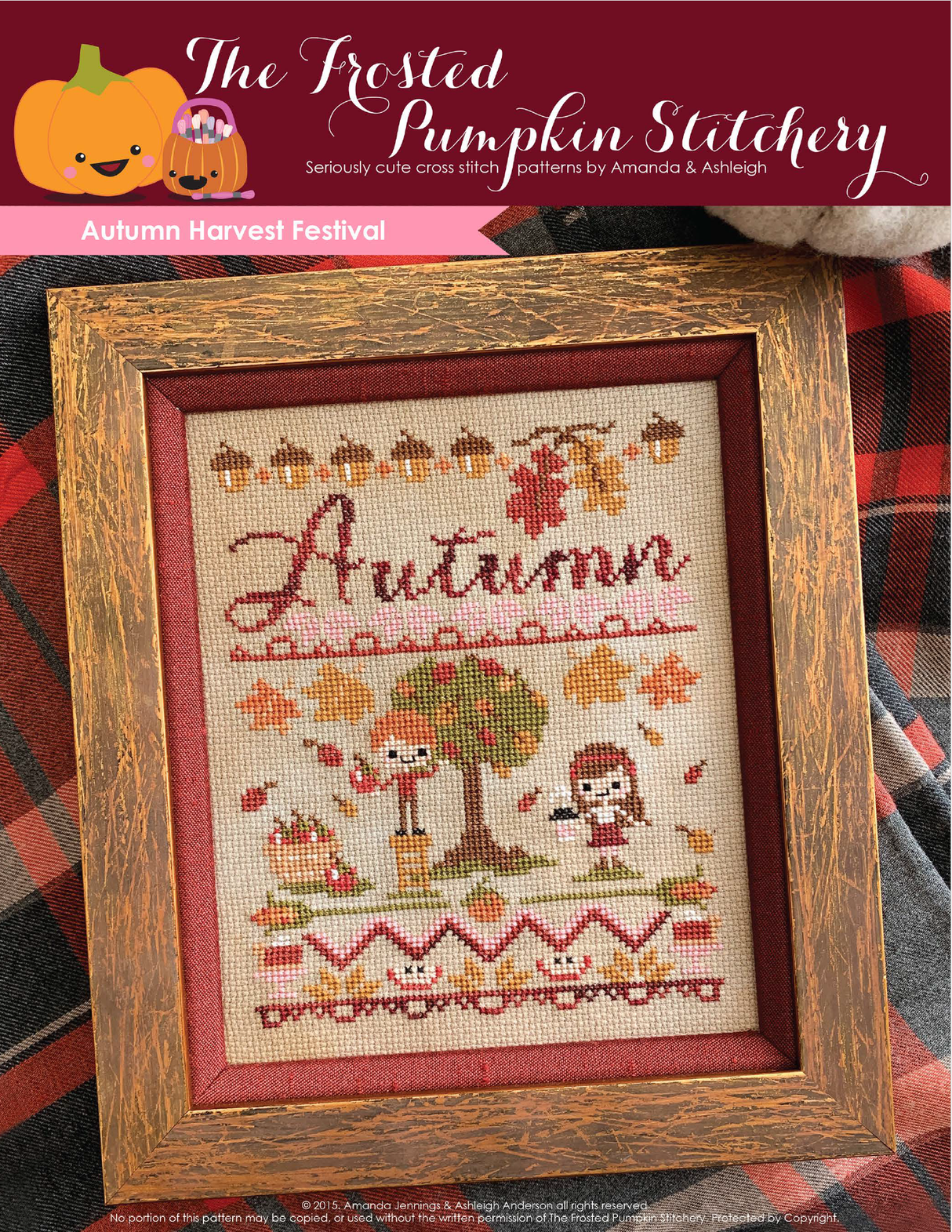 Autumn Harvest Festival Cross Stitch Pattern