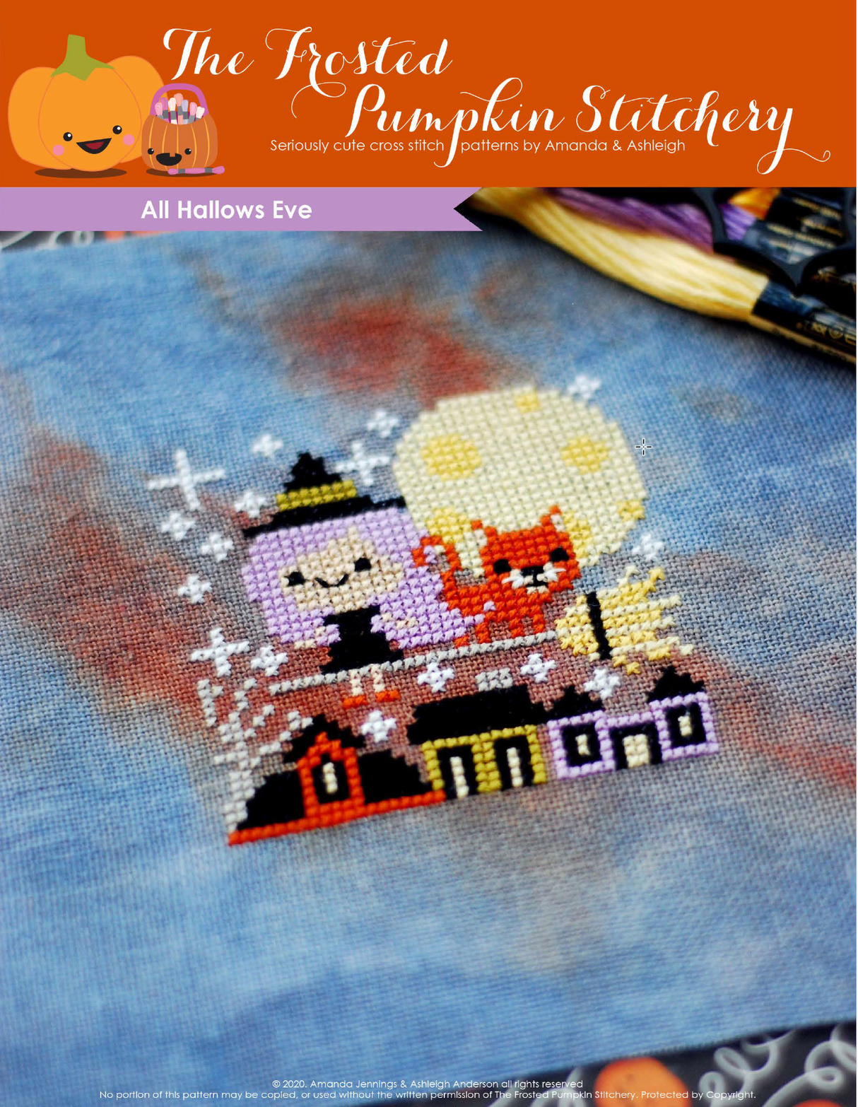 All Hallows Eve Cross Stitch Pattern