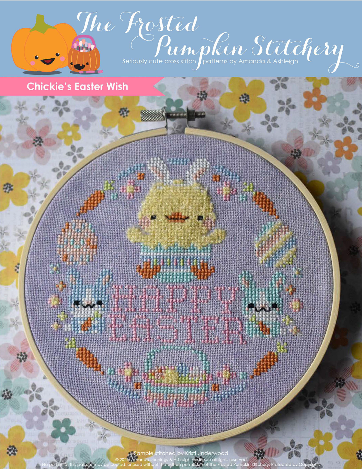 Chickie's Easter Wish Cross Stitch Pattern