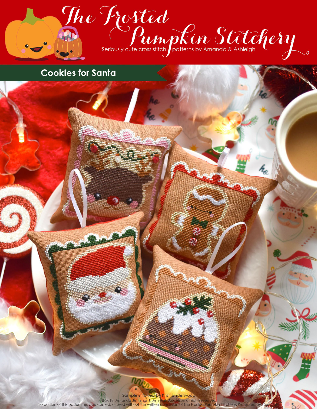 Cookies for Santa Cross Stitch Pattern