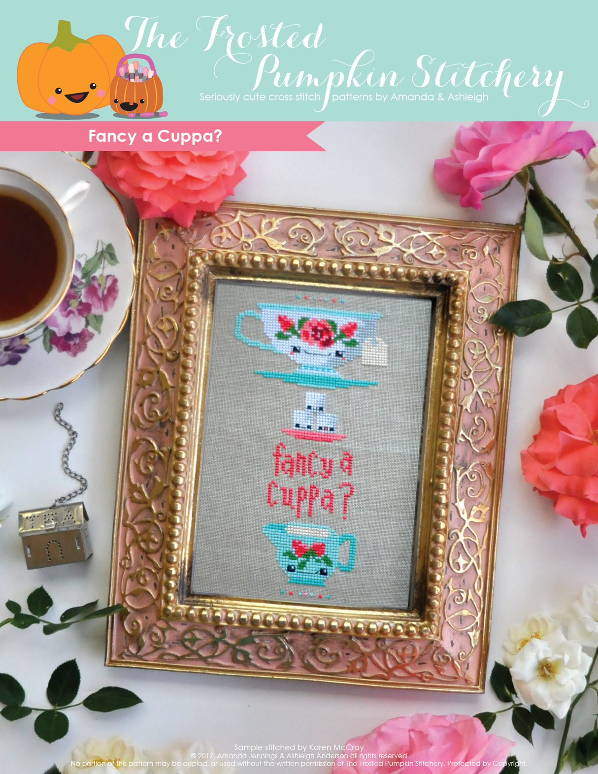 Fancy a Cuppa Cross Stitch Pattern